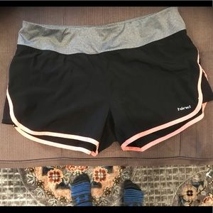 HIND Black/Pink Shorts w/ Built In Compression